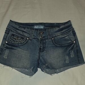 VIP Dark Blue Jean Shorts